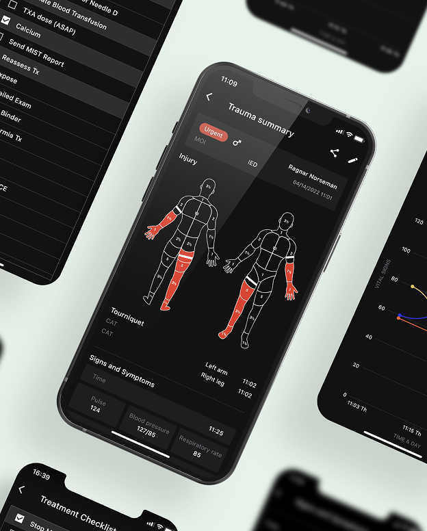 Medic Tool - Medisinsk app for militæret