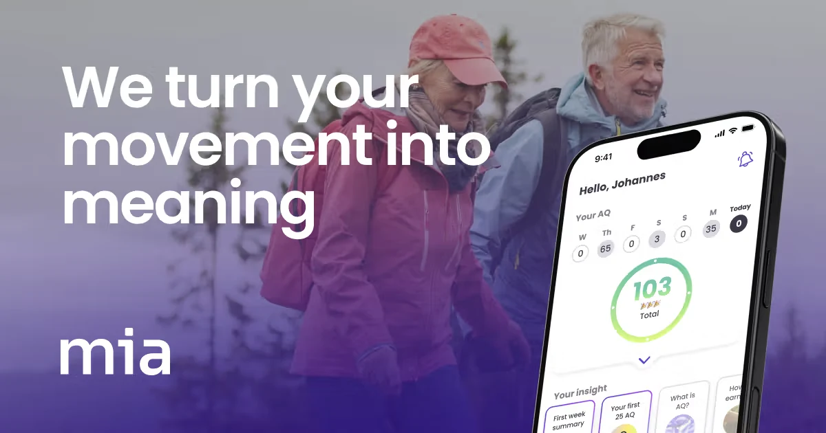 MiaHealth-appen på iPhone — din personlige guide til et sunnere liv